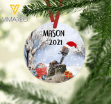 PERSONALIZED ARBORIST HANGING ORNAMENT CHRISTMAS OCT-LN27