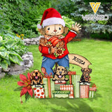 Personalized Dog Metal Art Decor OCT-MA27