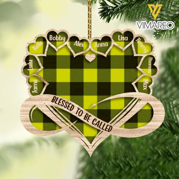 PERSONALIZED KID HANGING ORNAMENT CHRISTMAS OCT-DT27