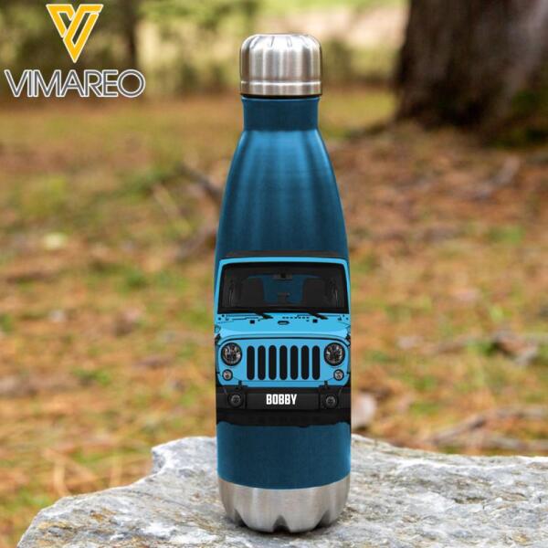 Personalized Jeep Water Bottle Tumbler NOV-LN05
