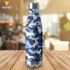 Personalized Dachshund Dog Water Bottle Tumbler NOV-HQ08