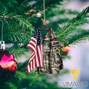 PERSONALIZED U.S ARMY HANGING ORNAMENT CHRISTMAS NOV-DT10