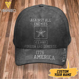 DH Personalized U.S Solider Peaked Cap NOV-DT10