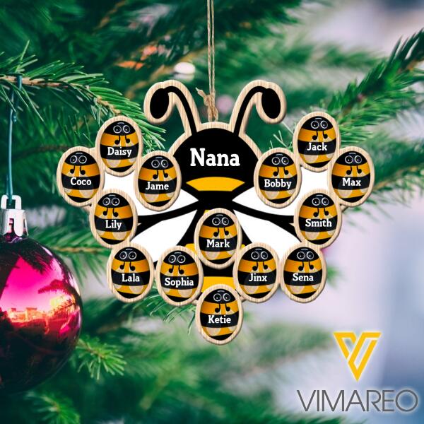 PERSONALIZED KID HANGING ORNAMENT CHRISTMAS NOV-MA11