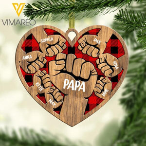 PERSONALIZED KID HANGING ORNAMENT CHRISTMAS NOV-DT15