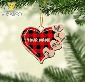 PERSONALIZED SIMPLE LIFE HANGING ORNAMENT CHRISTMAS NOV-MQ16