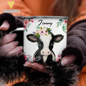 PERSONALIZED Dairy Cattle STEEL MUG 12OZ 3D PRINTED NOV-HQ19