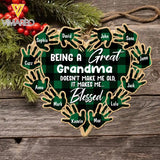 PERSONALIZED KID HANGING WOOD ORNAMENT CHRISTMAS NOV-MA20