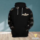 DH PERSONALIZED THIS GIRL RUNS ON JESUS AND JEEP HOODIE PRINTED NOV-MA24