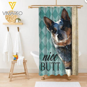 PERSONALIZED DOG SHOWER CURTAIN QTVQ2511