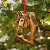 PERSONALIZED HORSE HANGING ORNAMENT CHRISTMAS NOV-QH26