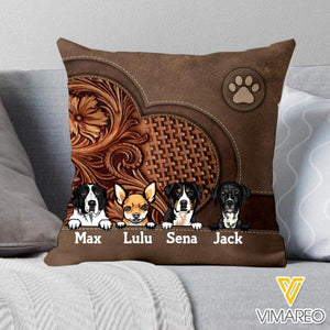 PERSONALIZED DOG PILLOW PRINTED DEC-MA01