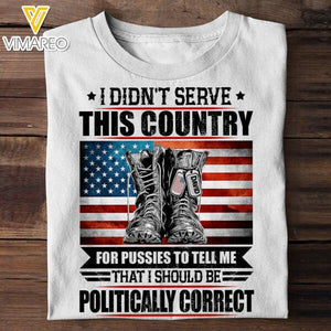 Personalized U.S SoldierTshirt Printed DEC-MA03