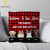 PERSONALIZED DOG & CAT PILLOW PRINTED DEC-HC06