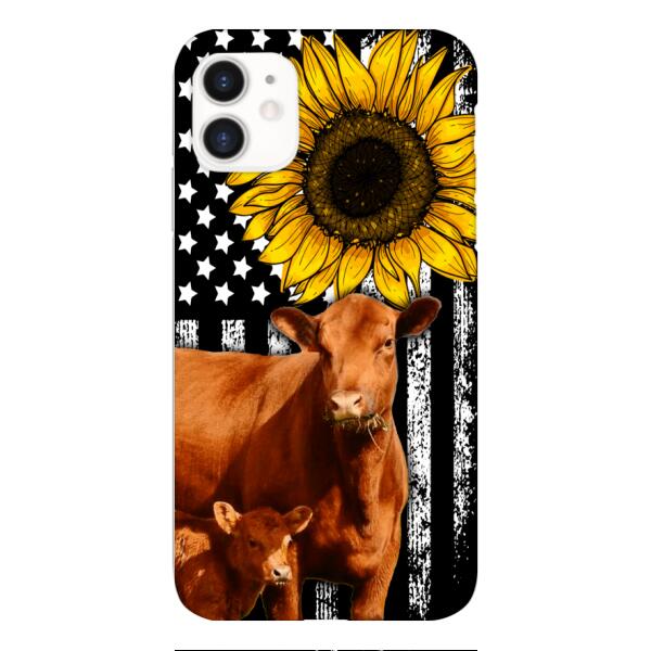 DH Personalized CATTLE Phone Case DEC-HQ08