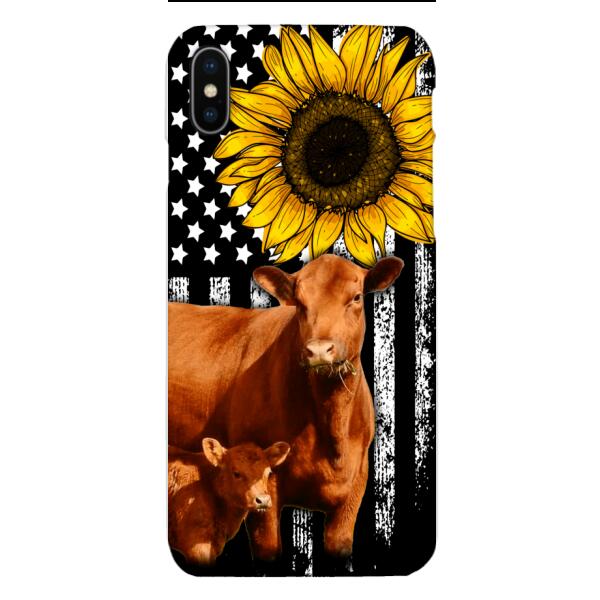 DH Personalized CATTLE Phone Case DEC-HQ08