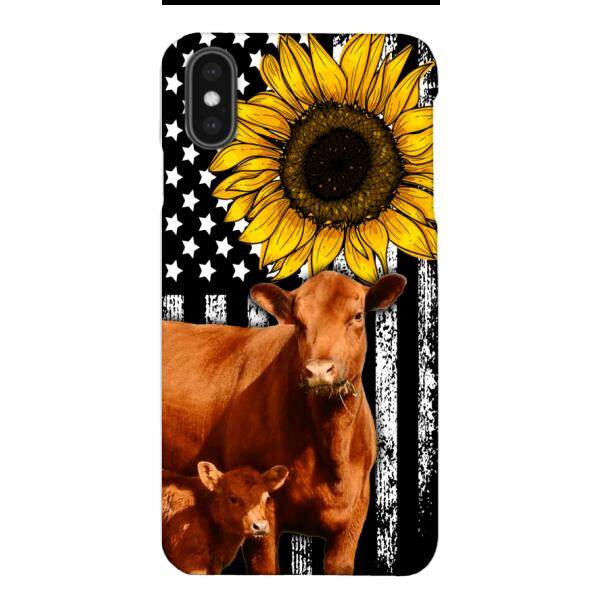 DH Personalized CATTLE Phone Case DEC-HQ08