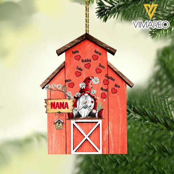 PERSONALIZED KID HANGING ORNAMENT CHRISTMAS OCT-MQ27