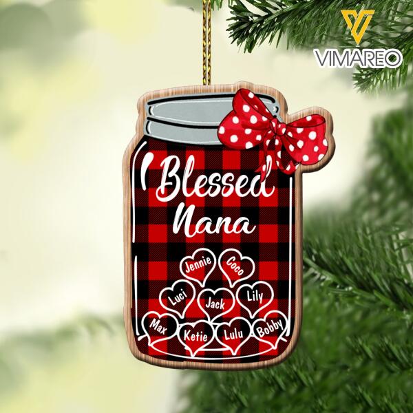 PERSONALIZED KID HANGING ORNAMENT CHRISTMAS OCT-MA28