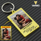 PERSONALIZED COUPLE PHOTO KEYCHAIN PRINTED DEC-MA10