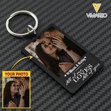 PERSONALIZED COUPLE PHOTO KEYCHAIN PRINTED DEC-MA10