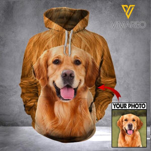 PERSONALIZED DOG PHOTO UPLOAD HOODIE 3D PRINTED QTTQ1312