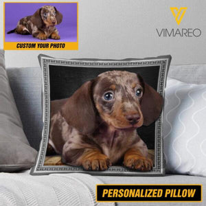 PERSONALIZED DOG BREED PHOTO UPLOAD PILLOW PRINTED QTDT1412
