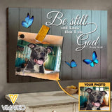 DH Personalized Dog Canvas Printed DEC-MA15