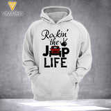 PERSONALIZED ROCK THE JEEP LIFE HOODIE/ SWEATER QTTQ1812