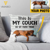 PERSONALIZED THIS IS MY COUCH DOG PILLOW PRINTED DEC-HQ24