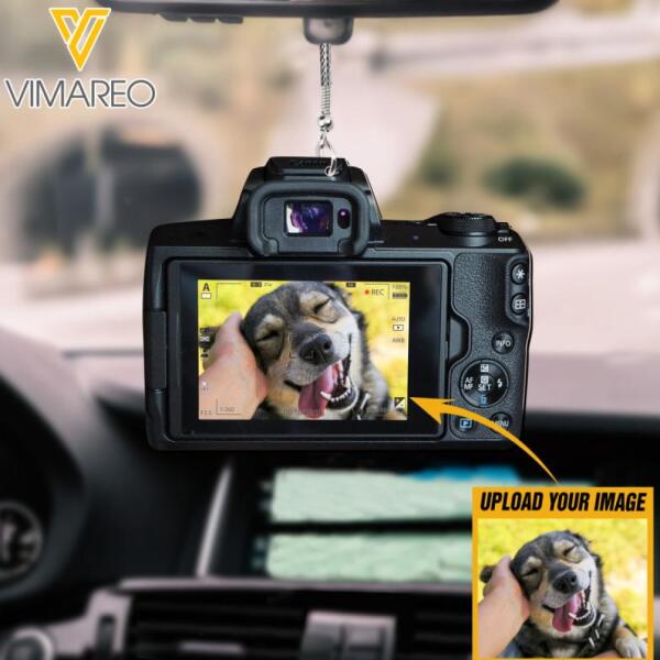 DH PERSONALIZED DOG CAR HANGING ORNAMENT DEC-DT24