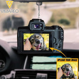DH PERSONALIZED DOG CAR HANGING ORNAMENT DEC-DT24