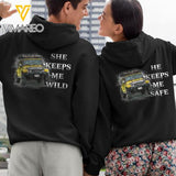 PERSONALIZED JEEP COUPLE HOODIE DEC-DT27
