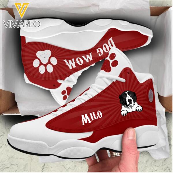 PERSONALIZED DOG MOM AIR JD 13 SNEAKERS SHOES TNDT0701