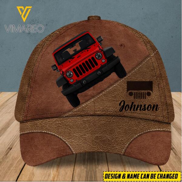 PERSONALIZED JEEP  CAP TNMQ1801