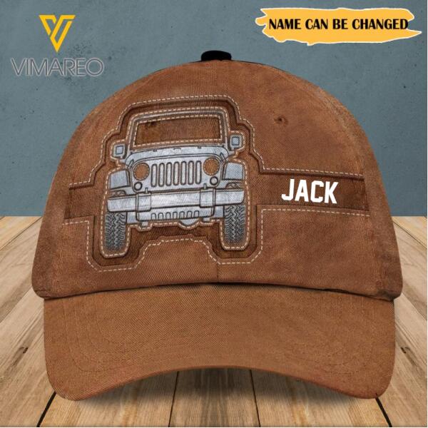 Personalized Jeep Peaked Cap 22JAN-LN19
