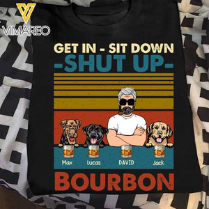 Personalized Dog & Beer Tshirt Printed 22JAN-DT20