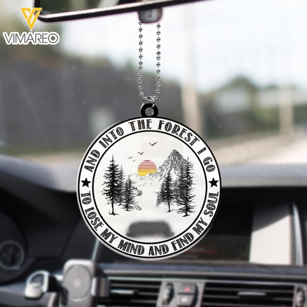 PERSONALIZED A BIG PIECE OF MY HEART LIVES IN HEVAEN CAR HANGING ORNAMENT TNTQ2401