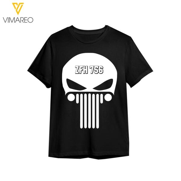 Personalized Jeep Tshirt Printed 22JAN-DT25