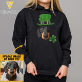 PERSONALIZED PATRICK DOG UPLOAD PHOT TSHIRT / HOODIE/ LONG SLEEVE SHIRTS QTDT2601