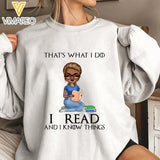 PERSONALIZED THAT WHAT I DO I READ HOODIE/ SWEATER QTTN2701