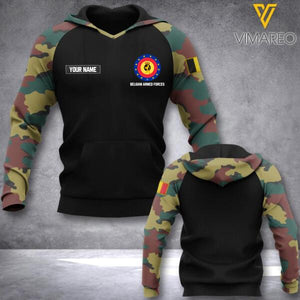 PERSONALIZED BELGIUM VETERANS CAMO HOODIE 3D PRINTED 22FEB-DT08
