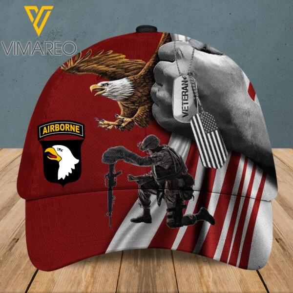 Personalized U.S Veterans Peaked Cap 22FEB-HC09