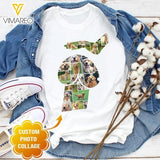 PERSONALIZED DOG PHOTO COLLAGE TSHIRT PRINTED 22FEB-DT12