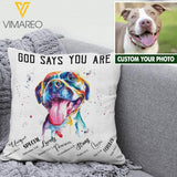 PERSONALIZED DOG PILLOW 22FEB-HC11