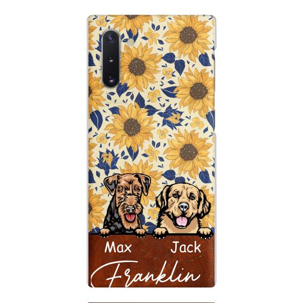 Personalized Dog Phone Case Printed 22FEB-DT14