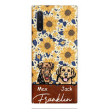 Personalized Dog Phone Case Printed 22FEB-DT14