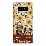 Personalized Dog Phone Case Printed 22FEB-DT14