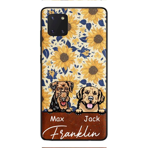 Personalized Dog Phone Case Printed 22FEB-DT14