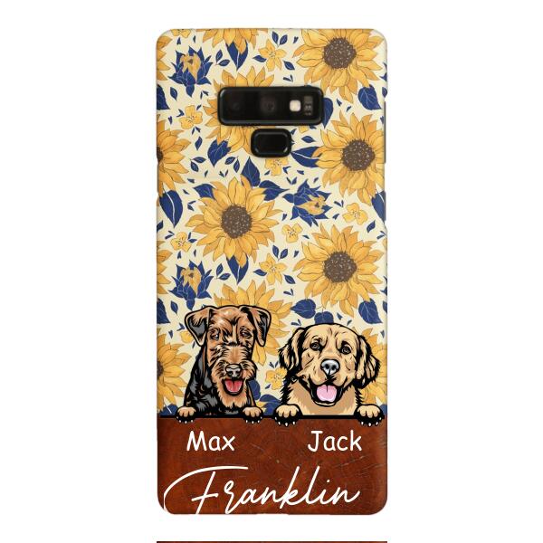 Personalized Dog Phone Case Printed 22FEB-DT14